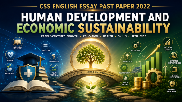 CSS English Essay Past Paper 2022 Is There Such a Thing as Ethical Consumerism